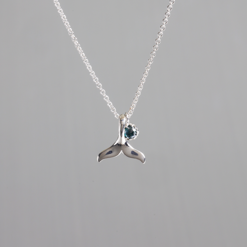 Azula Whale Tail Necklace